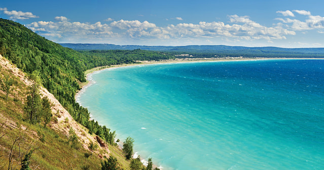 Sleeping-Bear-Dune-View-From-Top-best Sleeping Bear Dunes Michigan